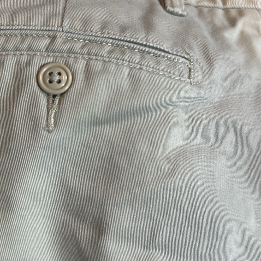 Dockers khaki D3 classic pants zipper front pockets front & back w buttons back - Picture 11 of 12